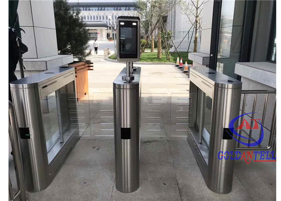 Đọc thẻ RFID ngoài trời Swing Barrier Gate Turnstile Security With Counter