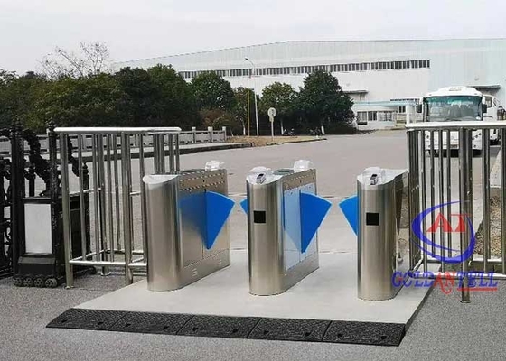 Khóa chắn vít bên ngoài 60cm Vòng quay dấu vân tay 2 con đường Phương pháp kiểm soát truy cập