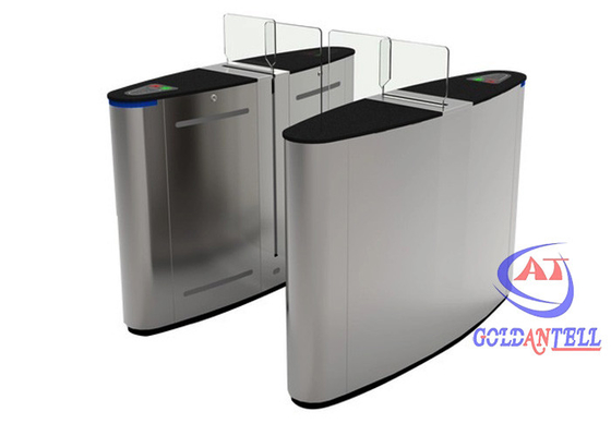 304 Stainless Steel Flap Barrier Gate Security Door Mechanism Rs485 dấu vân tay