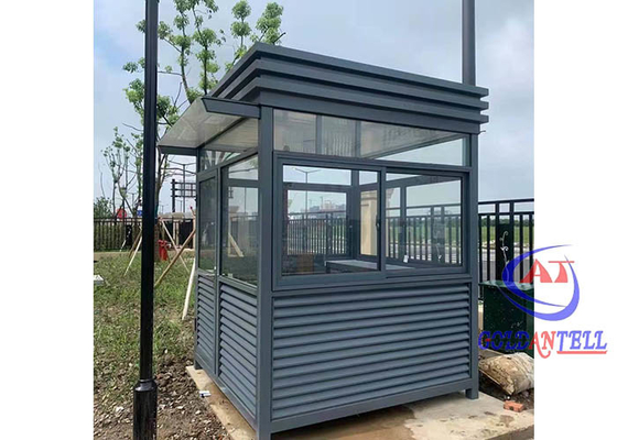Phòng bảo vệ sử dụng cỗ máy đỗ xe Morden phòng tạm thời cho công viên