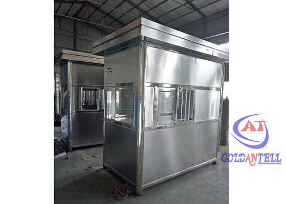 Thiết kế máy điều hòa không khí phòng vé bằng thép không gỉ đầy đủ
