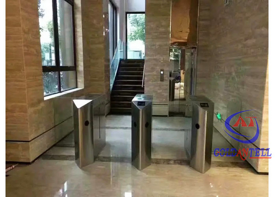 Đường sắt ngầm Speed Gate Turntile chống chích chống va chạm với hệ thống thanh toán