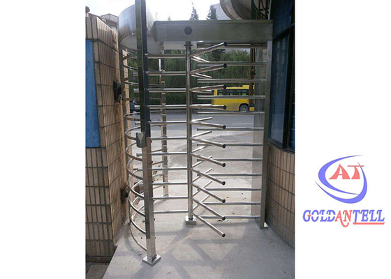 Kiểm soát truy cập Full Height Turntile Smart Counting Stainless Steel Cho Ga xe buýt