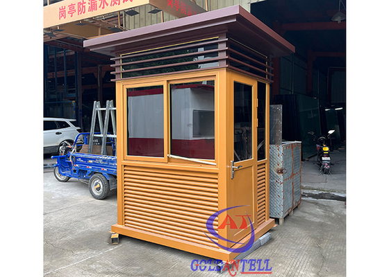 Hình dạng cấu trúc thép Cabin an ninh tùy chỉnh kích thước và màu sắc cách nhiệt môi trường thân thiện