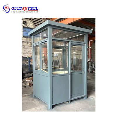 Steel Structure Prefabricated Sentry Box , security guard room Movble