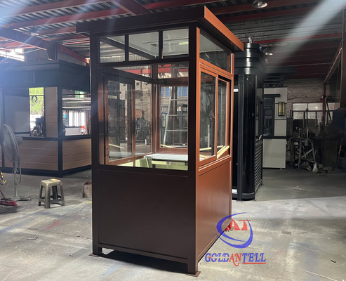 Cabin bảo mật văn phòng cầm tay bằng thép màu với màu sắc và kích thước tùy chỉnh