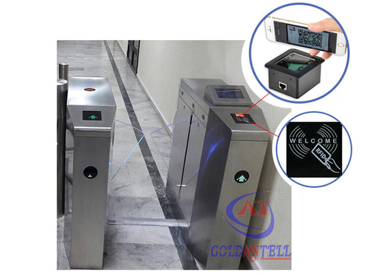 Cơ chế cửa quay điện từ máy quét mã qr cánh cửa mở cho kênh đại học