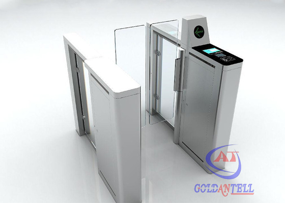 Rào chắn cổng xoay an toàn Swinglane Cửa quay nửa chiều cao với đầu đọc mã QR