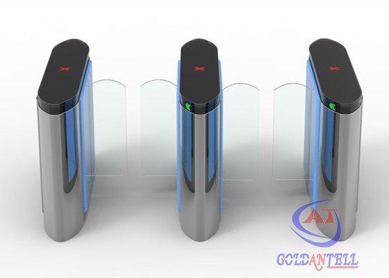kênh hai chiều cửa quay vào thư viện an toàn điện với giao diện rfid mã vạch