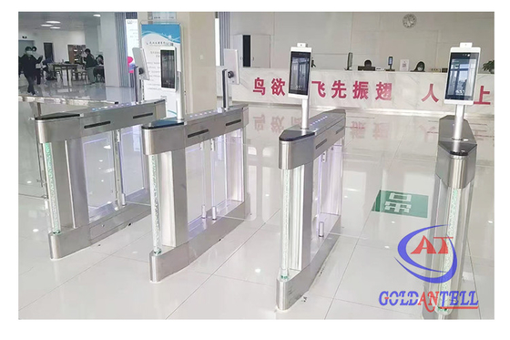 Tùy chỉnh thanh mượt cửa tốc độ người đi bộ quay 600-900mm cho quyền truy cập an toàn
