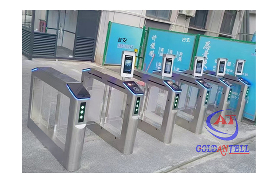 600-900mm Lane Custom Face Recognition Turnstile cho các ứng dụng trong nhà / ngoài trời