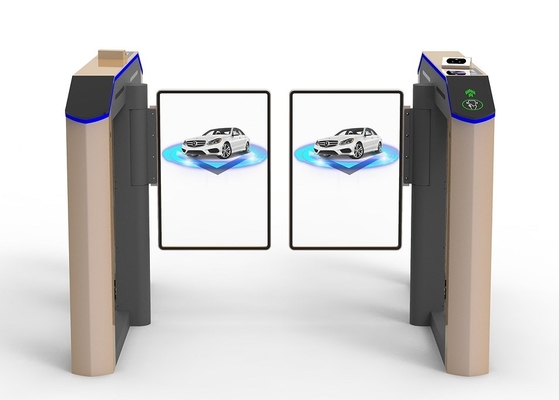 304 SS Cửa cửa tốc độ nhanh cho an toàn và kiểm soát truy cập tốc độ cao 35-40 người mỗi phút với cửa quảng cáo