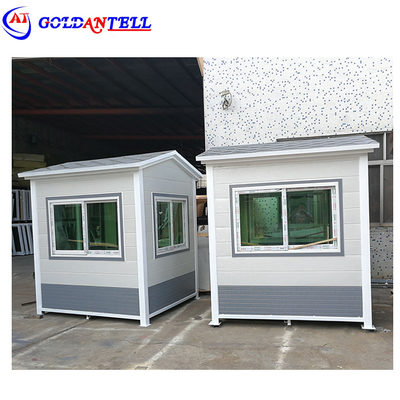 Luxury Prefabricated Container House Điện thoại di động Chiếc buồng vé Modular House