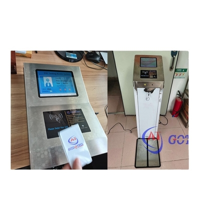 ESD Gate với RFID Card Reader 8 Inch Screen Wrist Strap Tester