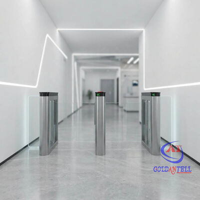 ADA phù hợp với làn đường rộng quay quay quay AI Anti-tailgating Speed Gate cho xe lăn và lối vào công cộng an ninh cao CE