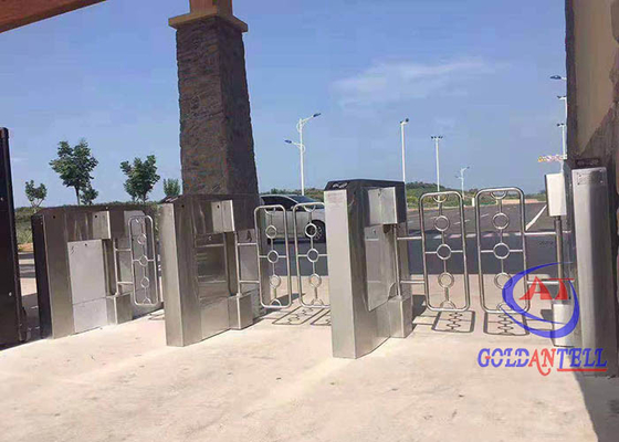 Cổng rào chắn xích đu không chạm bằng thép không gỉ 35 người Tốc độ chạy mỗi phút