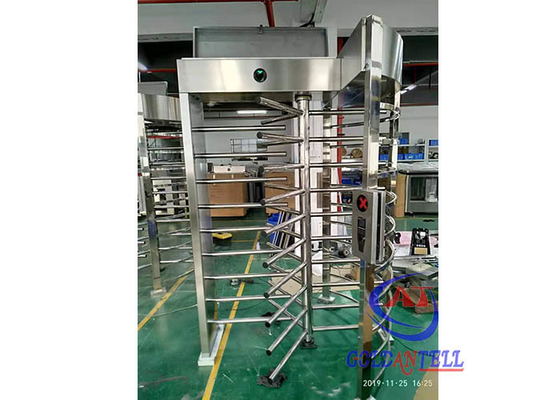 Cơ khí xoay toàn thân Cửa quay tự động Tay đẩy bằng thép không gỉ