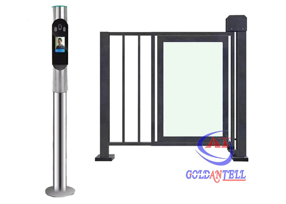 Máy quét nhiệt Nhận diện khuôn mặt Cửa điều khiển truy cập Cửa quay với Camera Hàng rào chống nước Hàng rào