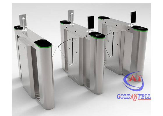 Nhận dạng khuôn mặt Ir Nhiệt kế Thanh chắn quầy quay SUS304