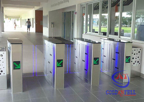 Cổng cửa quay chống điểm chấp sinh trắc học chống uốn cong
