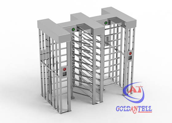 Sân vận động Sinh trắc học 650mm Chiều rộng 1200w Chiều cao đầy đủ Cửa quay