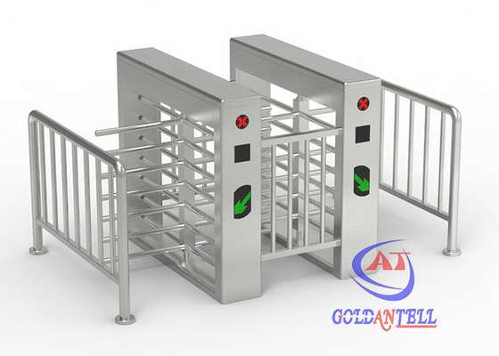 Cổng quay sinh trắc học SS316 RS485 cho người đi bộ cho sân bay