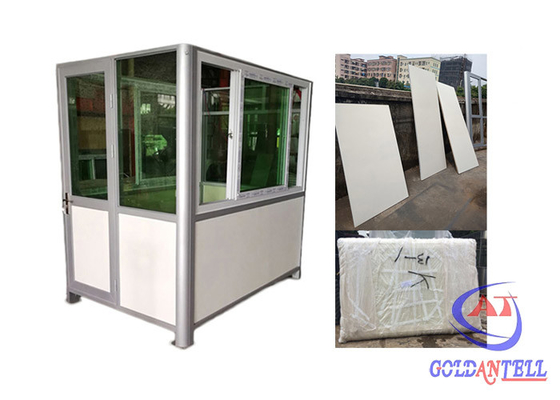 Cửa sổ di động Nhà lắp ghép thép 2M Nhà bảo vệ linh hoạt