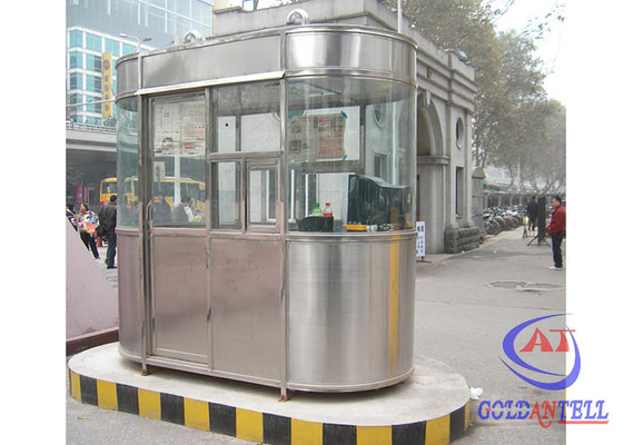 Bố trí linh hoạt Nhà kiosk an ninh bằng thép 40Ft Prefab
