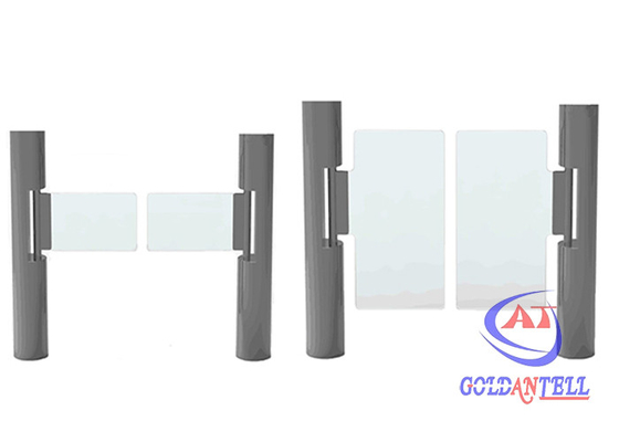 Cửa quay xoay hình trụ chống nối đuôi SS316 RS485