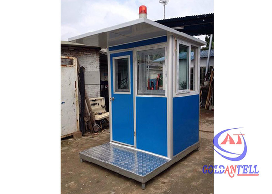 1500x1500x2400mm Nhà bảo vệ nhà lắp ghép lớp 8,3 trên bánh xe