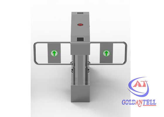 Phòng tập thể dục Cổng rào chắn xoay chiều rộng 180cm Cổng chuyển động kép
