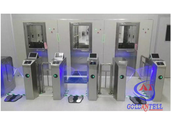 Vào cửa nhanh Hệ thống kiểm soát truy cập Internet cửa quay ESD một làn