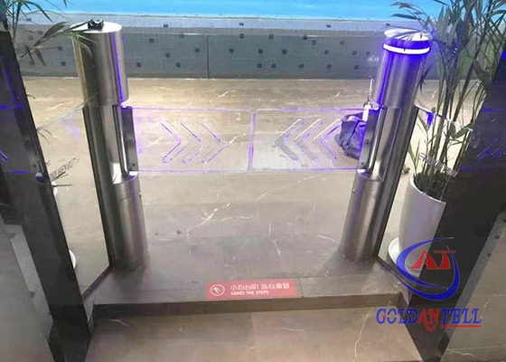 Tự động nhận dạng 0,2 giây Swing Barrier Cổng Truy cập Cột Swing Cửa quay