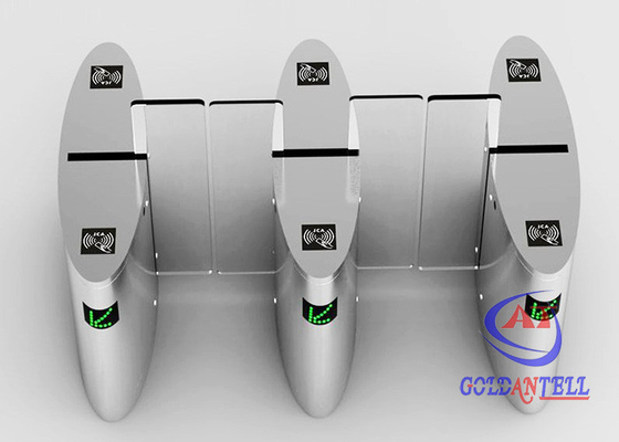 Hệ thống rào cản kiểm soát ra vào cổng cửa quay có chiều cao kép Slim Rfid