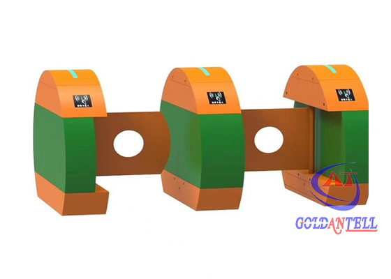 Thẻ RFID tự động có thể xoay Điều khiển truy cập sinh trắc học Cửa quay nhận dạng khuôn mặt