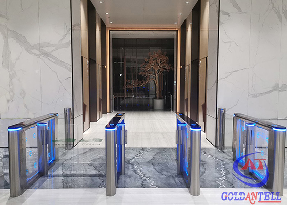RFID QR mã vạch Swing Gate Nhận dạng khuôn mặt quay cho khách sạn