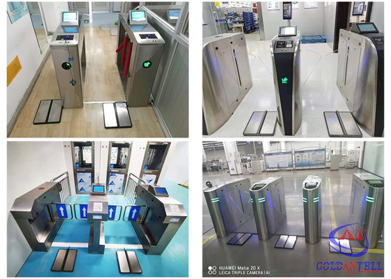 Lab / Factory Esd Turnstile Màn hình LCD 8 inch tích hợp trong máy tính