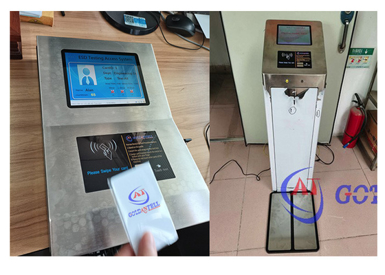 Cơ thể con người Công cụ kiểm tra chống tĩnh điện ESD Cổng ESD Tester toàn diện