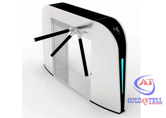 Một nửa chiều cao bảo mật Chân máy có thể xoay Cổng kiểm soát ra vào Mã QR Đầu đọc thẻ RFID