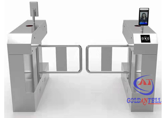 Nhận dạng khuôn mặt quang học chống nghiền Cổng rào cản xoay xoay cho nhà vệ sinh