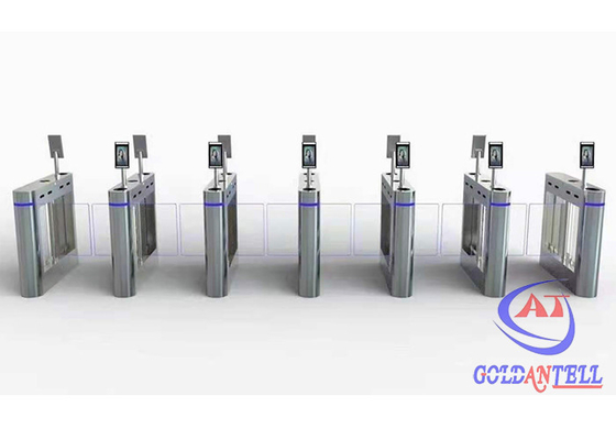 Cổng vào tự động cửa quay RS485 Sân bay có tính năng nhận dạng khuôn mặt
