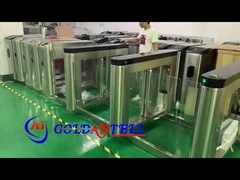 GAT-686 quay vòng xoay với máy đọc thẻ hai dấu vân tay