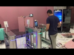 GAT-660 RFID CARD READER Swing Barrier Gate Với máy đọc khuôn mặt