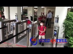 GAT-660 Nhận dạng khuôn mặt An ninh trường học NFC Swing Turnstile Gate