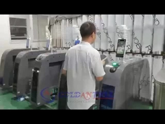 An ninh cao nhận dạng khuôn mặt Swing Barrier Gate tốc độ cao 304 thép không gỉ