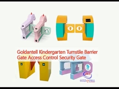 Goldantell Kindergarten Turntile Barrier Gate Access Control Security Gate (Cửa cửa bảo mật)