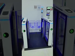 An ninh cao Fast Pass Biometric RFID Card Reader Nhận dạng khuôn mặt Turntile Speed Gate