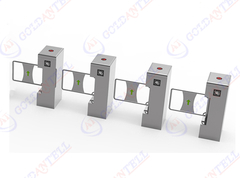 GAT-608 Cửa hàng Swing Barrier Gate 600mm Width Flap Access Control Speed Gate Turnstile