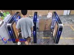 Thiết kế hiện đại Công viên nước An ninh người đi bộ Cổng quay vòng chống đậu