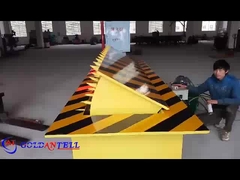 Ánh đèn giao thông LED màu đỏ tự động Hydraulic Road Blocker với Rising Vehicle Blocker
